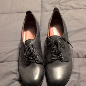 Dansko Black Leather Shoes